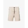 Hugo Boss Mens Boss Green Headlo Drawstring Stretch-cotton Blend Shorts