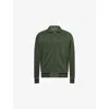 Hugo Boss Mens Boss Green Seth Heritage Embossed-logo Woven Jacket