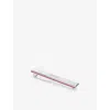 Hugo Boss Mens Hugo Debossed-branded Brass Tie Clip In Open Pink