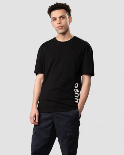 Hugo Boss Mens Rn Relaxed T-shirt In Black