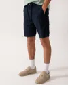 Hugo Boss Mens Tapered Chino Shorts In Blue