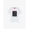 Hugo Boss Cotton Jersey T-shirt With Mixed-print Logo