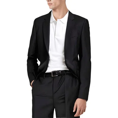 HUGO BOSS MENS WOOL TWO-BUTTON BLAZER