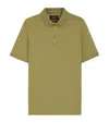 Hugo Boss Mercerised Cotton Polo Shirt In Green