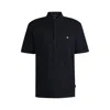 Hugo Boss Boss Parris 01 Polo T Shirt Black In Blue