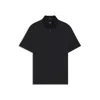 Hugo Boss Mens Black Beckham X Boss Regular-fit Short-sleeve Cotton And Silk-blend Polo Xl In Black