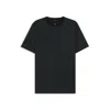 Hugo Boss Mercerized-cotton T-shirt With Two-tone Monograms In Black