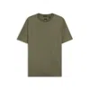 Hugo Boss Mercerized-cotton T-shirt With Two-tone Monograms In Gray