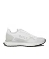 Hugo Boss Mesh Detailing Trainers In White