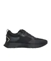 Hugo Boss Boss Jonah Fabric Low-top Sneakers In Black