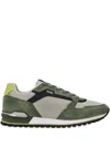 Hugo Boss Mesh-panel Sneakers In Multi