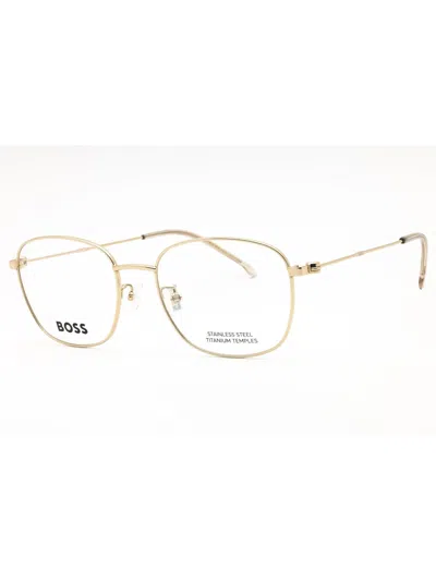 Hugo Boss Metal Oval Men's Eyeglasses - Boss 1620/f In Pink