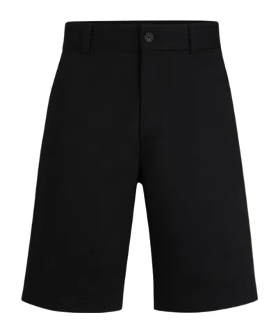 HUGO BOSS MID-RISE CHINO SHORTS