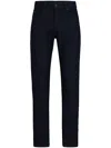 Hugo Boss Mid-rise Slim-cut Jeans In Blue