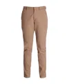 Hugo Boss Mid-rise Slim-fit Tapered Chinos In Nude