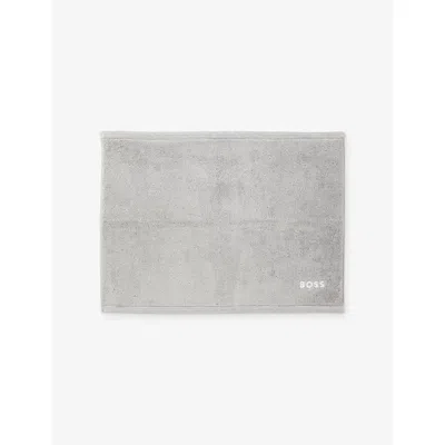 Hugo Boss Mineral Edge Cotton In Gray