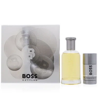 Hugo Boss Mini 2-piece Fragrance Set For Men In Transparent