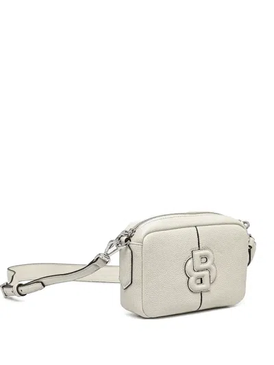 Hugo Boss Mini Logo Cross-body Bag In White