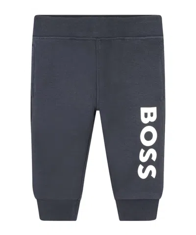 Hugo Boss Minimalist Trousers In Black