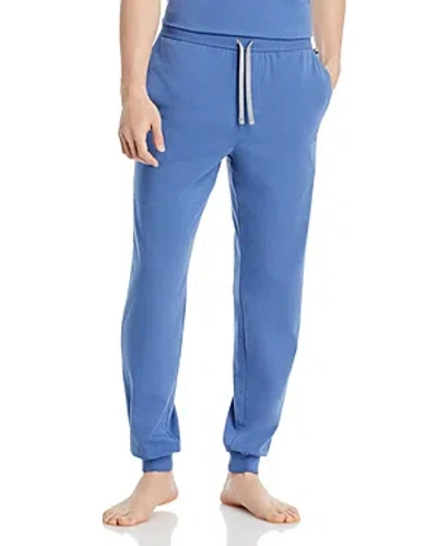 Hugo Boss Mix And Match Drawstring Pants In Open Blue
