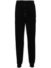 Hugo Boss Drawstring Track-pants In Black