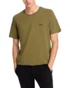Hugo Boss Mix And Match Tee In Open Green