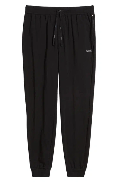 Hugo Boss Mix Match Pajama Joggers In Black