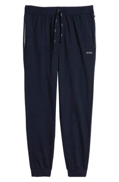 Hugo Boss Mix Match Pyjama Joggers In Dark Blue