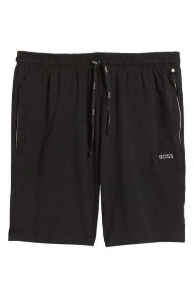 Hugo Boss Mix Match Pyjama Shorts In Black