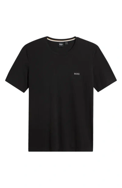 Hugo Boss Mix Match Pajama T-shirt In Black