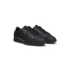 Hugo Boss Mixed-material Trainers With Contrast Back Tab In Black