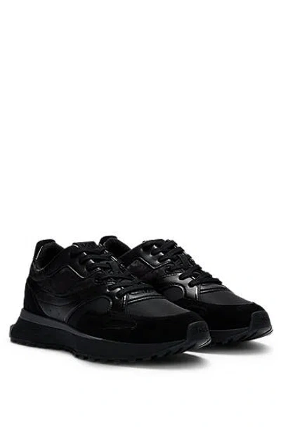 Hugo Boss Boss Jonah Runn Mxmn Sneaker In Black