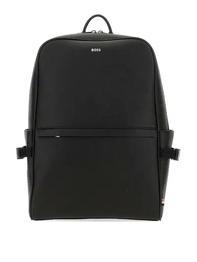 Hugo Boss Backpack Zair In Black