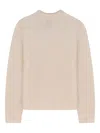 Hugo Boss Fubrina Wool And Cashmere Sweater In Neutral