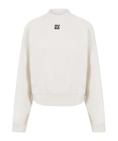 Hugo Boss Mock-neck Sweatshirt In Multi