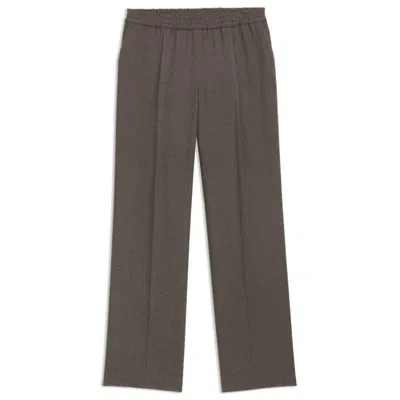 Hugo Boss Modern-fit Trousers In Mouliné Stretch Twill