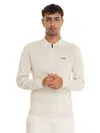 Hugo Boss Momentum-lite Short-sleeved Polo Shirt In Beige
