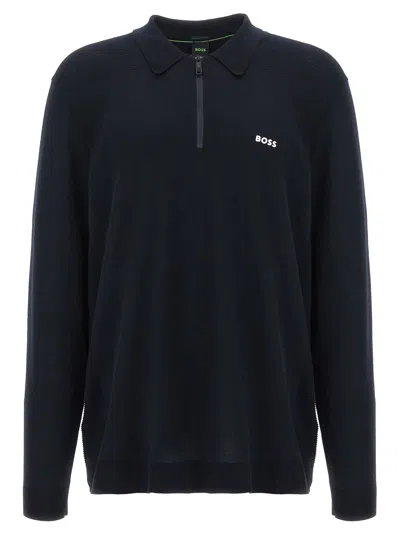 Hugo Boss Momentum Lite Sweaters And Cardigans Blue In Navy