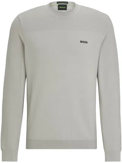 Hugo Boss Momentum-x_cn Sweater In Grey