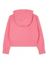 Hugo Boss Monogram-print Hoodie In Pink