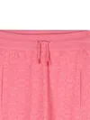 Hugo Boss Monogram-print Track Pants In Pink