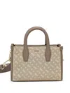 Hugo Boss Monogram Tote Bag In Neutral