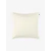 Hugo Boss Moon Square Cotton Pillowcase In Gray