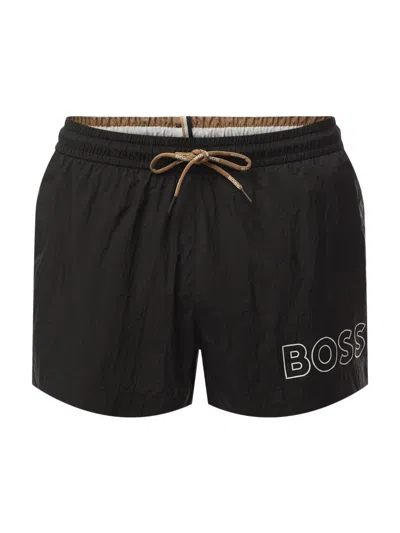 Hugo Boss Boss Mooneye Logo Swim Shorts