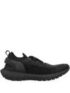 Hugo Boss Mesh Upper Sock Sneakers Pull Tab Sole In Black
