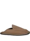 Hugo Boss Msfr Slippers In Brown