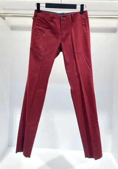 Hugo Boss Multi-pocket Casual Pants In Red