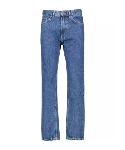Hugo Boss Multi-pocket Jeans In Blue