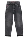Hugo Boss Multi-pocket Trousers In Gray