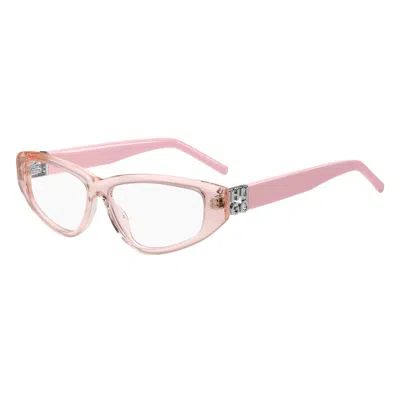 Hugo Boss Multicolor Acetate Frames In Pink